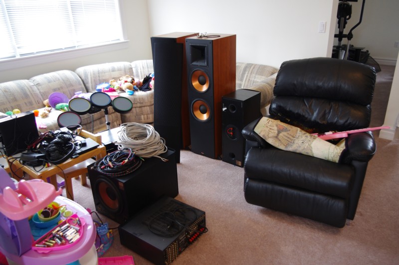 Existing Klipsch Home Theater Speakers