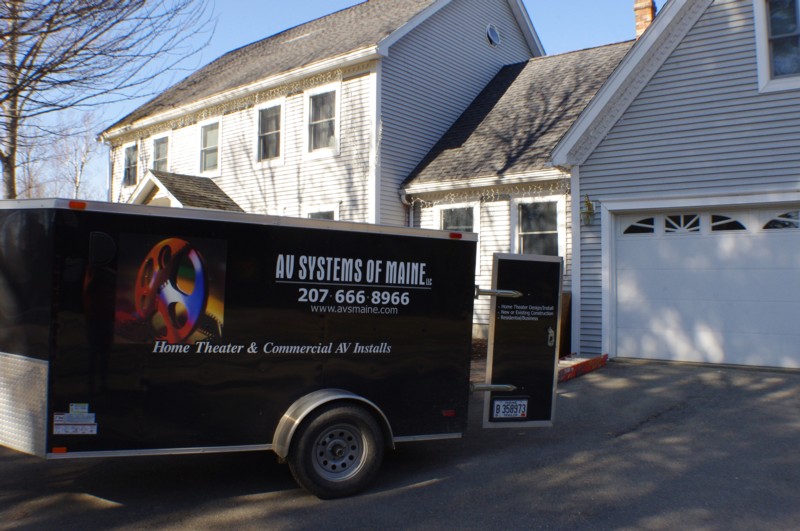 AV Systems of Maine L.L.C. equipment trailer